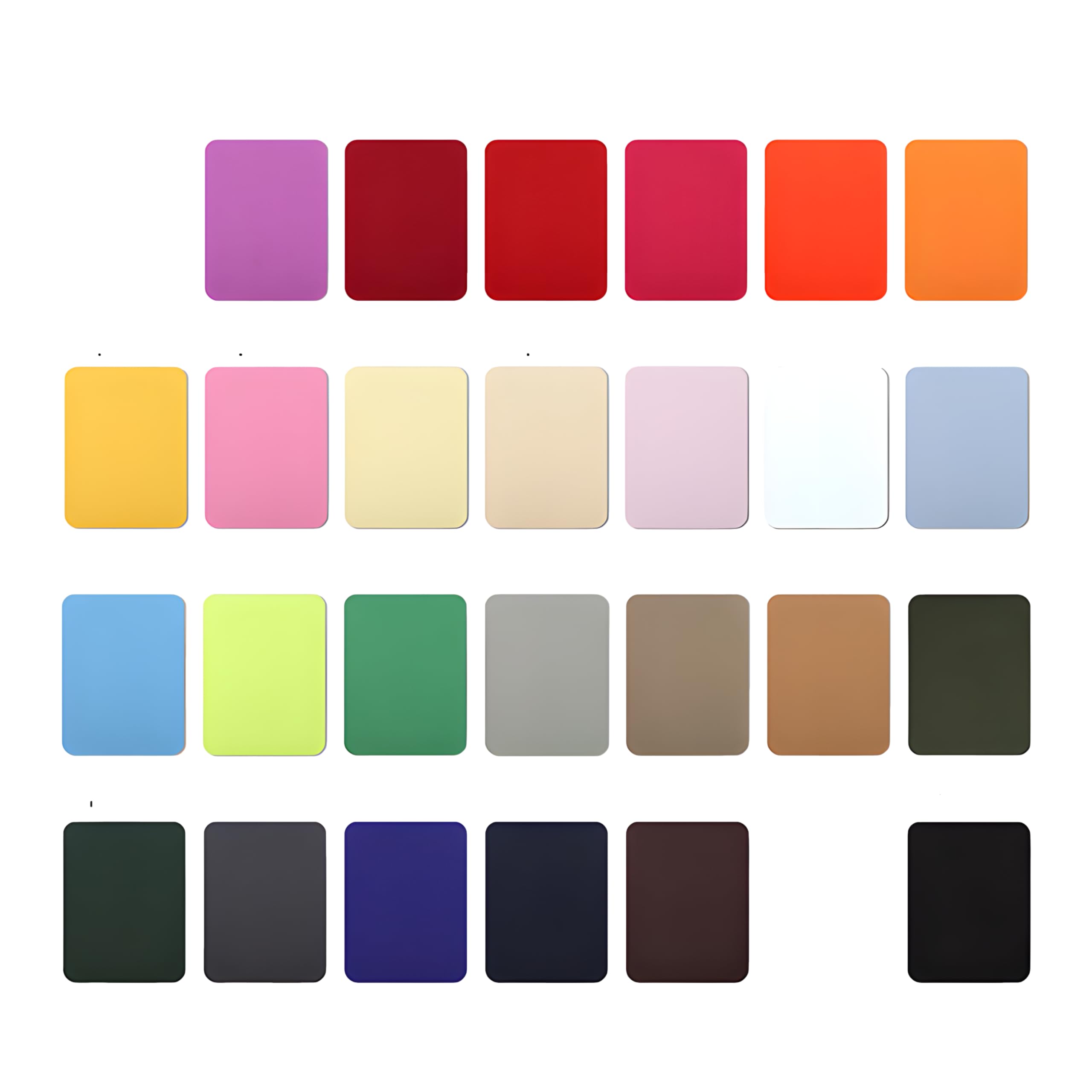 ENN LLC 補修パッチ アイロン接着 26色 長方形 9.5cm×12.5cm (26色セット)商品画像