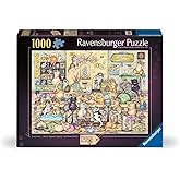 Ravensburger Crazy Cat's Easter Eggstravaganza 1000 Piece Puzzle for Adults