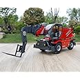 for ROS MAGNI RTH6.35SH Rotary Telescopic Forklift 1/32 DIECAST Truck Pre-Built Model