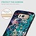 ZUSLAB Compatible with Galaxy S8 Plus Case, Zarus Pattern Design, Shockproof Armor Bumper, Heavy Duty Protective Cover for Samsung Galaxy S8 Plus (Mandala VIII 1)
