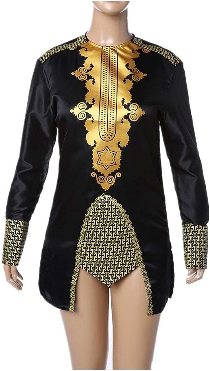 black and gold dress casual