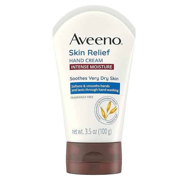 AVEENO ACTIVE NATURALS SKIN RELIEF HAND CREAM – 3.5 OZ, PACK OF 4