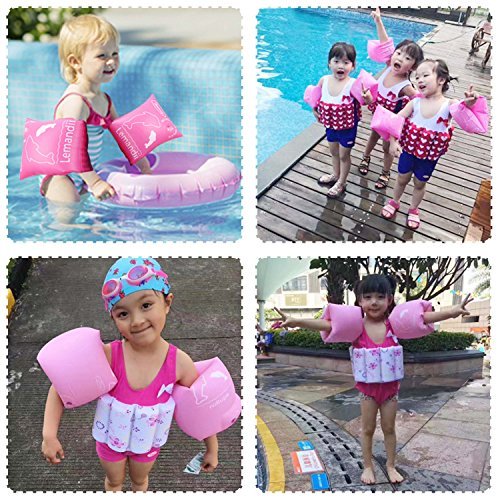 Wowelife Arm Floaties Inflatable Swim Arm Bands Floater Sleeves