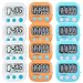 12 Pack Small Digital Kitchen Timer Magnetic Back And ON/OFF Switch,Minute Second Count Up Countdown（White,Blue,Orange） primary