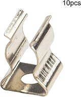 Eawfgtuw 10PCS Heavy Duty Spring Tool Clips Wall Mount Organizer 6mm view 3