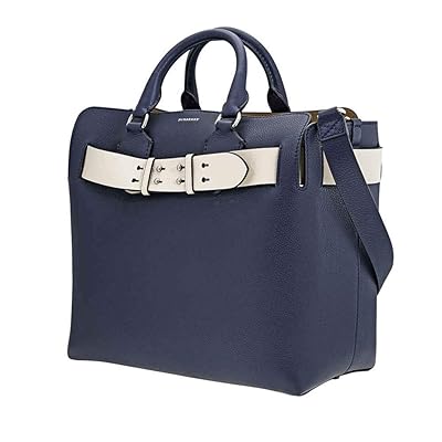 Buy Burberry Leather Belt Bag in Regency Blue at Ubuy Lebanon