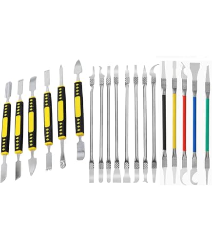 6 in 1 Opening Metal Spudger Pry Tools Disassemble Repair Set for Cell