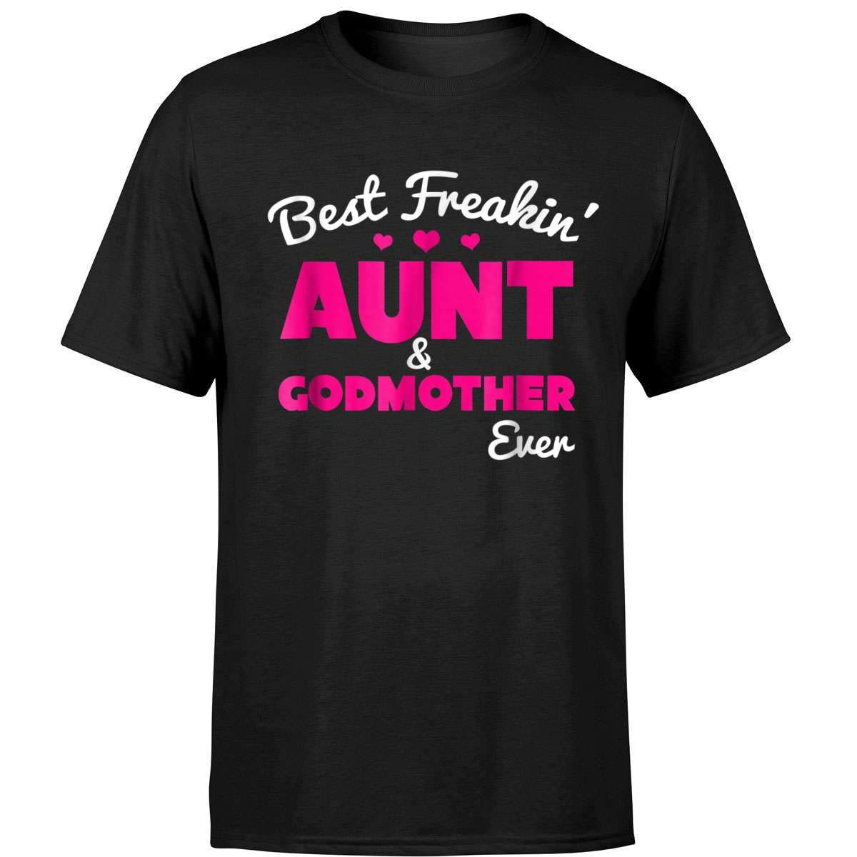 Momlifeliving Best Freakin Aunt Godmother Ever Auntie Gifts Shirts