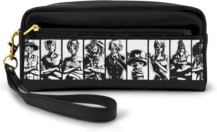 Amazon ワンピースone Piece ペンケースケース Pu レザー 中高生 大容量 多機能 文具収納鉛筆のセット ポーチ鉛筆のバッグ ペンケース 文房具 オフィス用品