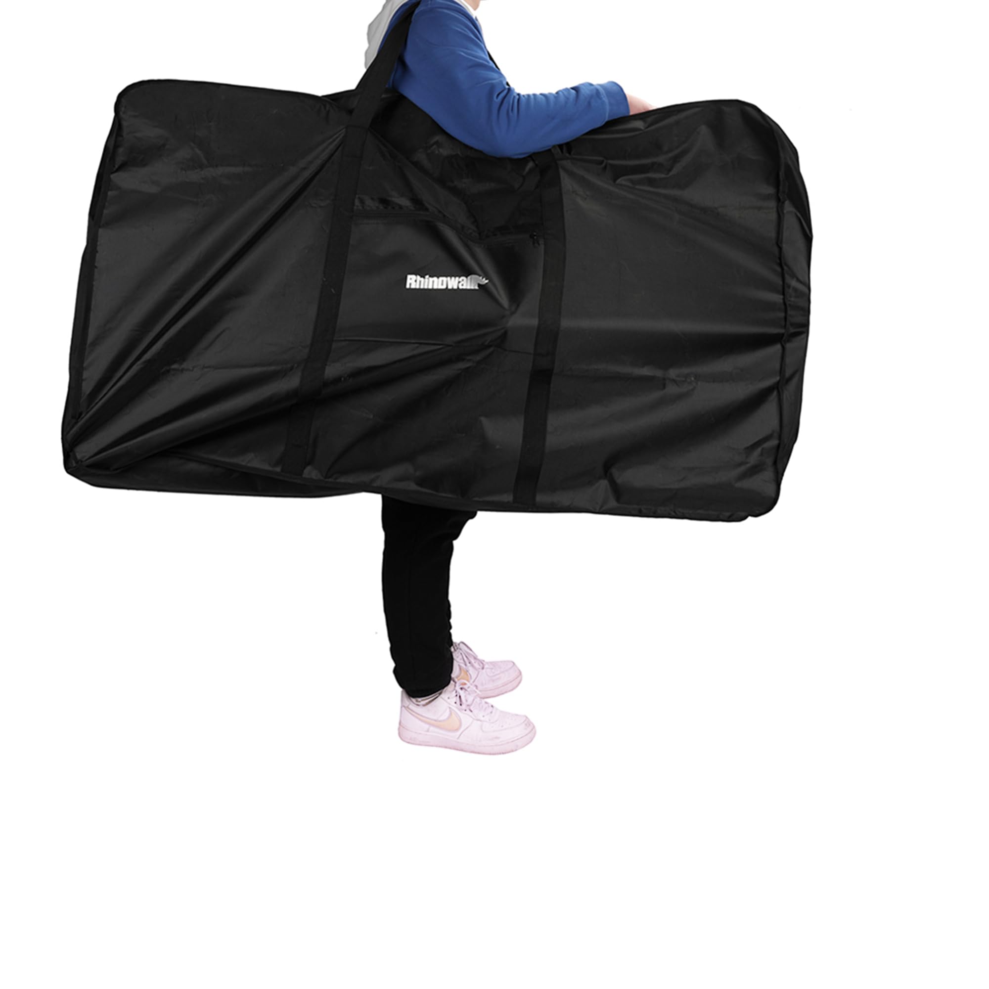 SUNTTELF 27.5 inch Bike Travel Case - Fits 27.5 inch & Below MTB/Road Bike - Air & Train Travel Compatible