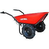 Electric Utility Cart 40V Battery-Powered Wheelbarrow 570-lb. Bucket Capacity