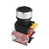 APIELE 22MM Momentary Push Button Switch 1NO 1NC
