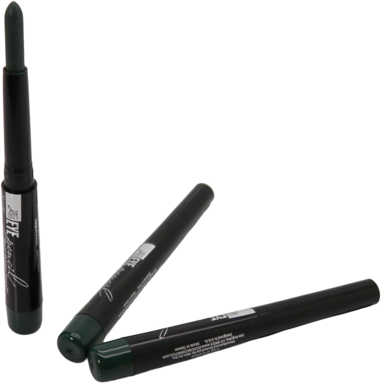ETAWater Proof Eyeliner Smooth No Smudge Eye Pencil Malibu Glitz (Tahitian Green)