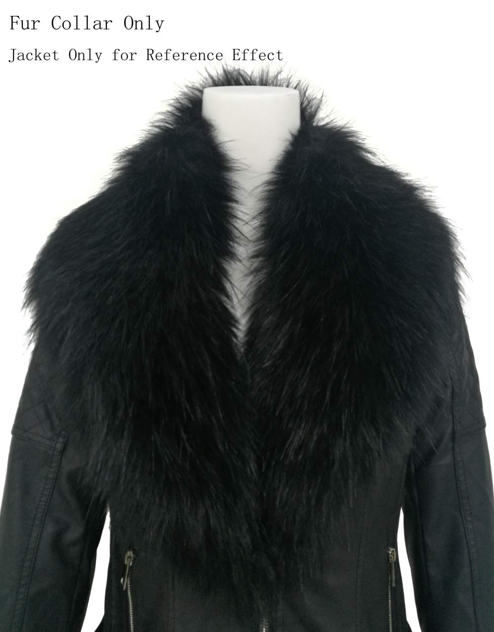 Bellivera Faux Fur Collar Women's Neck Warmer Scarf Wrap,Shawl for Winter Coat Bellivera Faux Fur Collar Women's Neck Warmer Scarf Wrap,Shawl for Winter Coat
