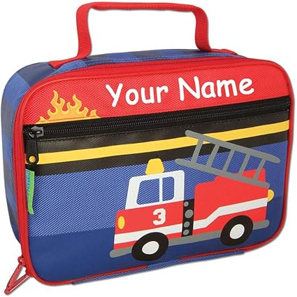 thermos fire truck lunch box