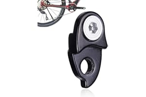 Bike Rear Derailleur Hanger, 40T 42T 46T 50T Mountain Bike Rear Derailleur Hanger 32T 36T Bike Aluminum Alloy Gear Tail Derai
