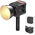 SmallRig RC 100B COB Video Light with Handle, Bi-Colour Video Light 2700K-6500K, Type-C PD Fast Charging, Built-in Battery Plate, App Control for Photography and Photo Studio, Mobile Version - 4894