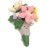 Courtco Cute Flower Plush Doll Stuffed Plant Plushie ，Decor Home Andbedroom Sweet Gifts for ，Cute Kawaii Gift for Valentines Day, Birthdays, Graduation, Wife, Girlfriend ，Mom for Boys and Girls