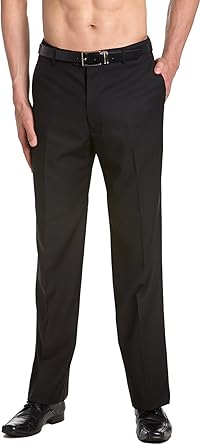 black tuxedo pants with red stripe