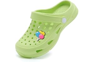 Nedaan Kids Girls Boys Clogs Garden Shoes Toddler Slip on Sandals Children Water Shower Beach Pool Slippers