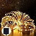 GDEALER Solar String Lights 150LED 49ft Waterproof Starry Copper Wire String Lights Ambiance Lighting for Outdoor Landscape Patio Garden Home Christmas Party Wedding Warm White (1)