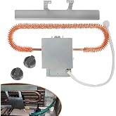 9233A4551 Electric Heat Strip Kit 9233-4551 For Coleman Mach RV A/C Heater | 9233-4551 Electric Heating Element Kit Heat Strip Assembly Parts For Coleman Mach RV AC Heat Ready Ceiling, Replace 9233A4551
