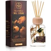 Vietora Eud No. 1898 Hotel Collection Reed Diffuser, 3.38 Fl Oz | Inspired by 5-Star Hotel;Long-lasting Fragrance for Home, Bathroom or Office,Elegant Gift-ready Decor