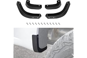 TECHPICCO Mud Flap Delete Fit for Chevy Silverado 2019-2026,Mud Guards Mudflaps Delete Compatible with Chevrolet Silverado 1500 Accessories 2019-2026