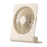 JISULIFE Small Desk Fan, Portable USB Rechargeable