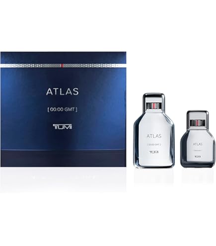 Amazon.com: TUMI ATLAS [00:00 GMT] - 男士大膽古龍水附柑橘香調- 3.5