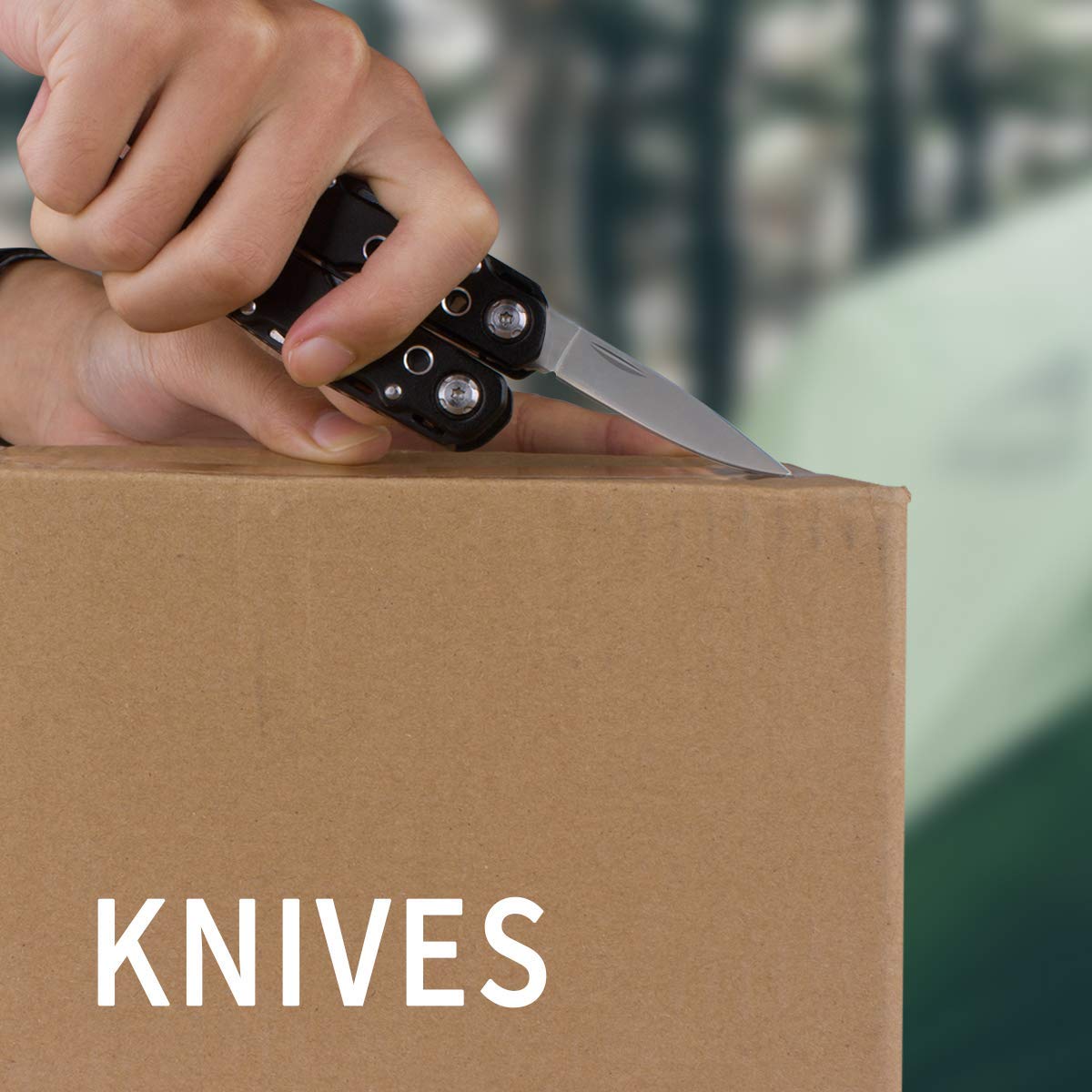 Pinza Multiuso 14 in 1 Morpilot Multitool in Acciaio Inox Coltellino Svizzero Impermeabilità Per Campeggio, Escursioni, Emergenza - Nero