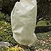 Anpatio 3pcs 31.5''x39'' Winter Plant Protection Cover Bags Warm Frost Cloth Blanket Polypropylene Garden Fabric Protecting Fruit Tree Potted Plants from Freezing and Animals Eating