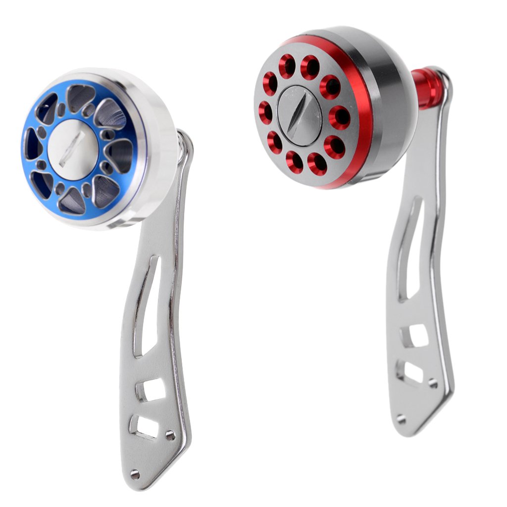 B0747nhsxv 2pcsボールノブ電源ハンドルの釣りbaitcastingリールハンドル2ステンレススチールボールベアリング Monkeyjack 電動リール 憧れ Www Uem Bm