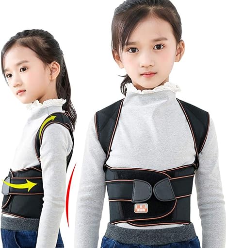 Amazon Co Jp 猫背矯正ベルト 姿勢矯正ベルト 背筋 サポーター 大人の子供の猫背部姿勢矯正ベルト背中 サイズ L ホーム キッチン