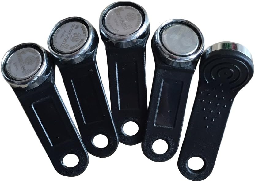 Dallas iButton with Metal Ring - 5 Pack