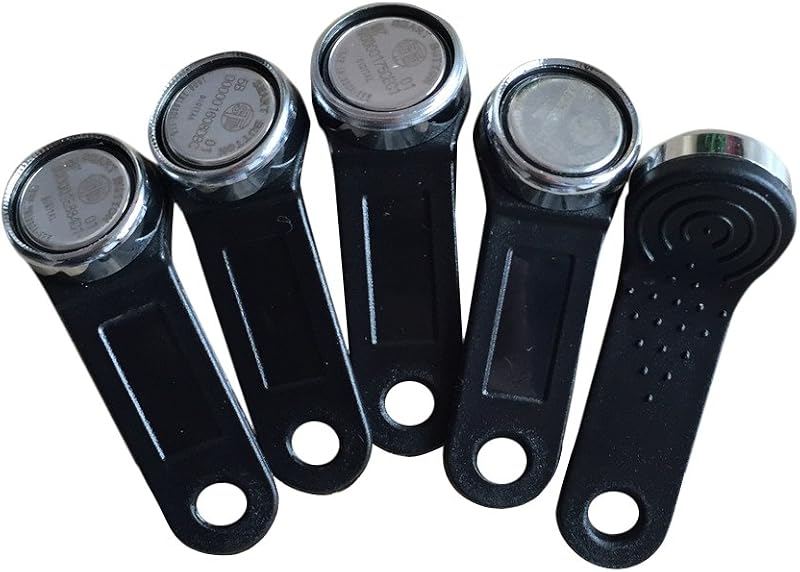 Dallas iButton with Metal Ring - 5 Pack