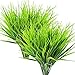 ZMOCEN 8 Pcs Artificial Outdoor Plants, Fake Plastic Greenery Shrubs Wheat Grass Outdoor Window Box Verandah Hanging Planter Indoor Outside Home Garde primary