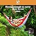 YA-YA Swing Hammock Tree Hanging Kit - Long Non-Stretch 6 ft. Strap + Heavy Duty Carabiner with Safety Lock + Carry Pouch - Holds 1000 lbs. - Detailed Hanging Instructions - Free Swivel & EBook