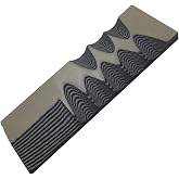 Cool Hand 2 Pcs G10 Knife Handle Scales for DIY Blanks, Gray/Black | Custom DIY tool material for knife making blades, durable and easy to shape for knife handle crafting