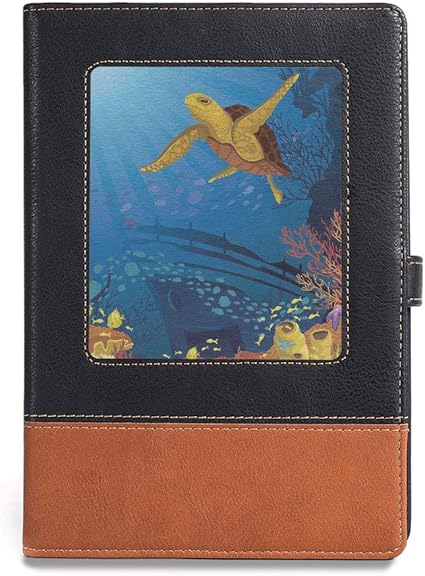 Cahier A Couverture Rigide Decor Ocean Format A5 6 1 X 21 6 Cm Pour Les Presentations Et Les Reunions Il S Adapte Aux Lettres Fond Gravier Et Surface Ondulee Tropicale 6 1 X 8 6 Inch Multi 09 Amazon Fr