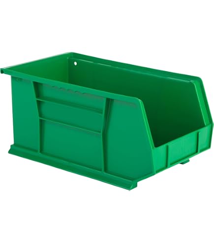 Hudson Exchange Aufbewahrungsbehälter Stapelbar & Hängend – 19,5x10,2x7,6 Cm, Grün