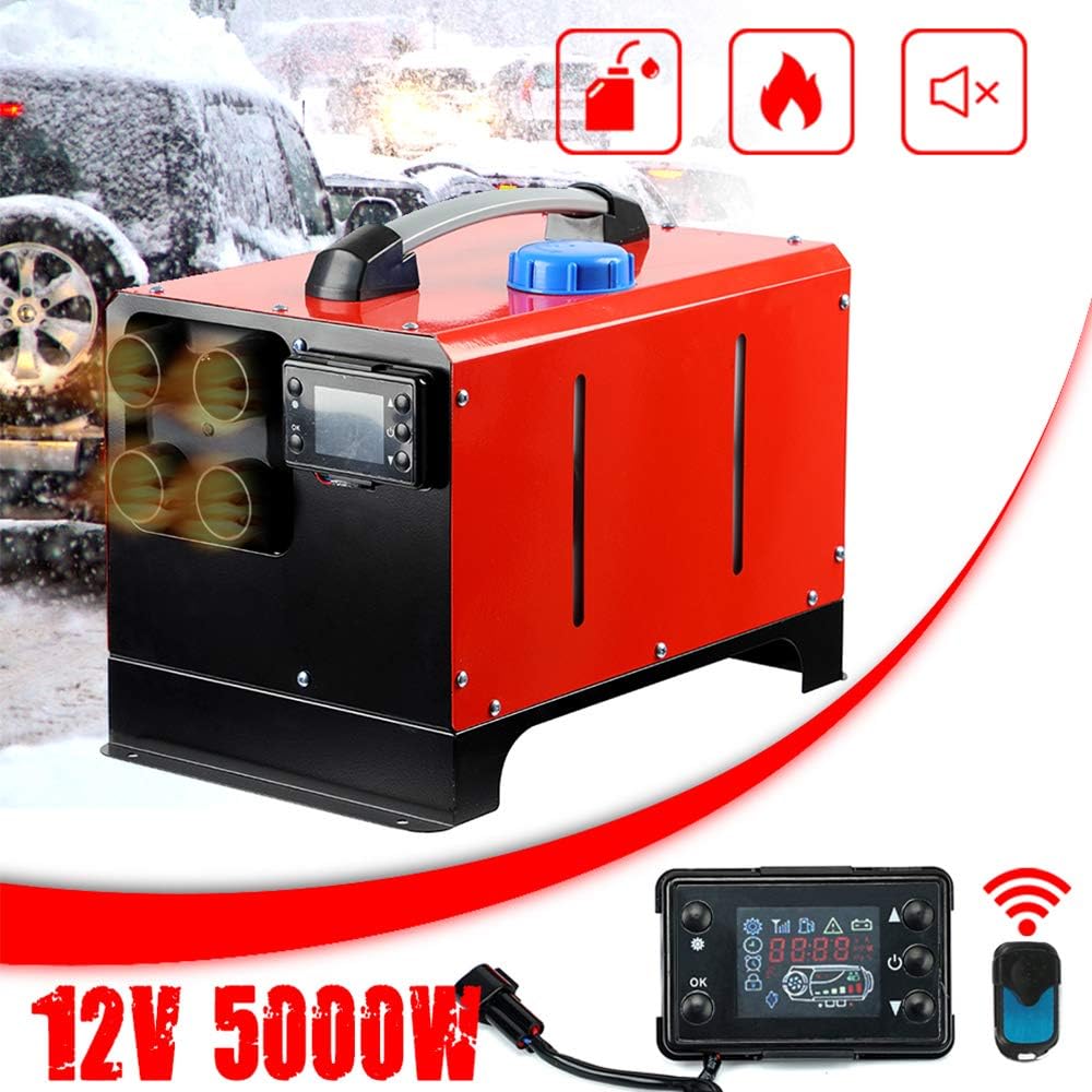 Triclicks 12V 5KW Portable Car Heater Air Diesel Heater Parking Heater