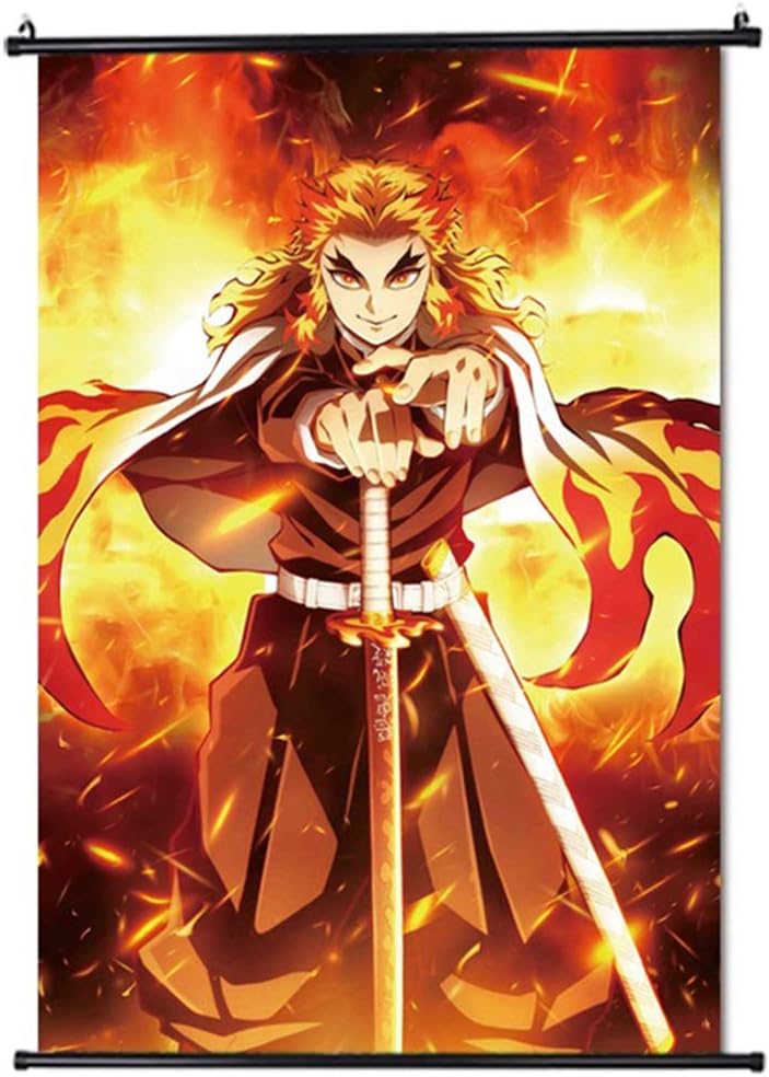 Amazon Com Apehuyuan Anime Demon Slayer Kimetsu No Yaiba Wall Scroll Poster Rengoku Kyoujurou Wall Art Mural Home Decor Hanging Artwork For Living Room Bedroom 15 7 23 6 In Posters Prints Amazon Com Apehuyuan Anime Demon Slayer Kimetsu No Yaiba Wall Scroll Poster Rengoku Kyoujurou Wall Art Mural Home Decor Hanging Artwork For Living Room Bedroom 15 7 23 6 In Posters Prints