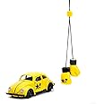 Punch Buggy 1:32 Scale 1959 Volkswagen Beetle Die-cast Car with Mini Gloves Accessory (Yellow), Toys for Kids and Adults