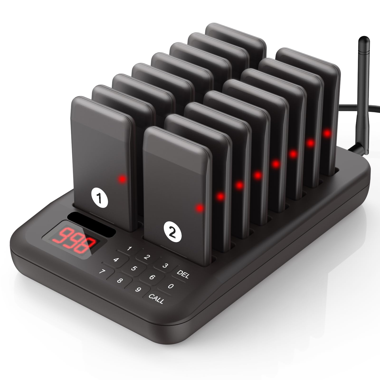 Mua Restaurant Pager System, Pagers for Restaurants 20 Guest Pagers