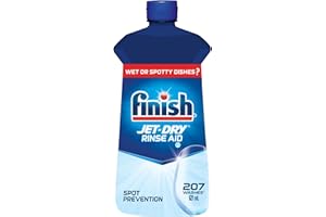 Finish® Jet-Dry® Rinse Aid, 621 mL, Dishwasher Rinse Agent & Drying Agent for Spot Prevention