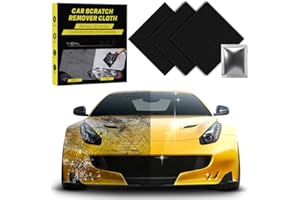 NASILOOP Upgrade Nano Sparkle Cloth Car Scratch Remover, 3 Count, Gray, Easily Repair Car Paint Scratch, Water Spots