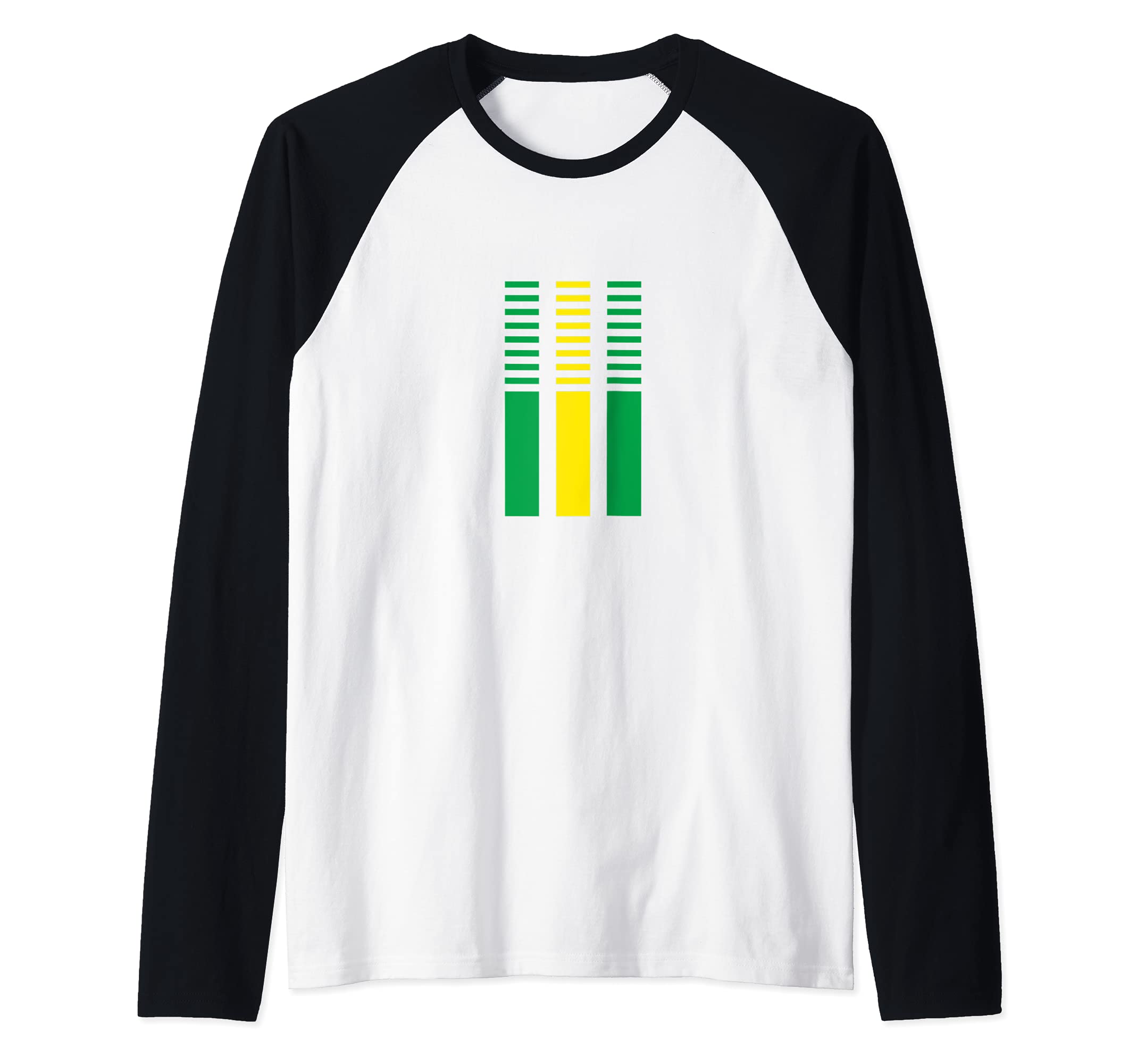 Flag Brasil Raglan Baseball Tee