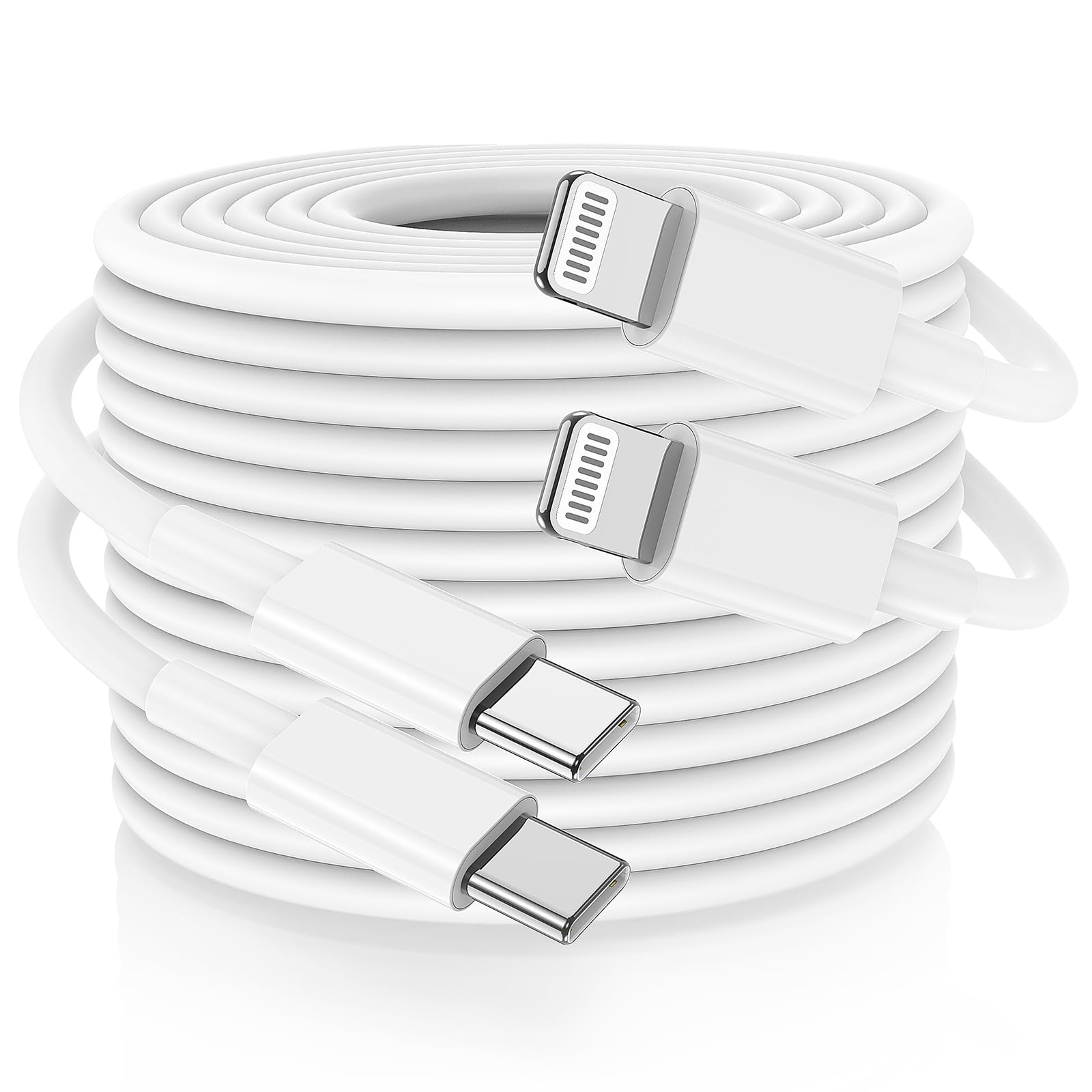 Photo 1 of [ Apple Certified ] iPhone Fast Charger Cable Long, 10ft USB C to Lightning Cable, iPhone Type C Charging Cord Wire for Apple iPhone 14 Pro Max/14 Pro/13 Pro/12 Mini/12/11/X/XS/XR/8 Plus/7/6/5S/iPad