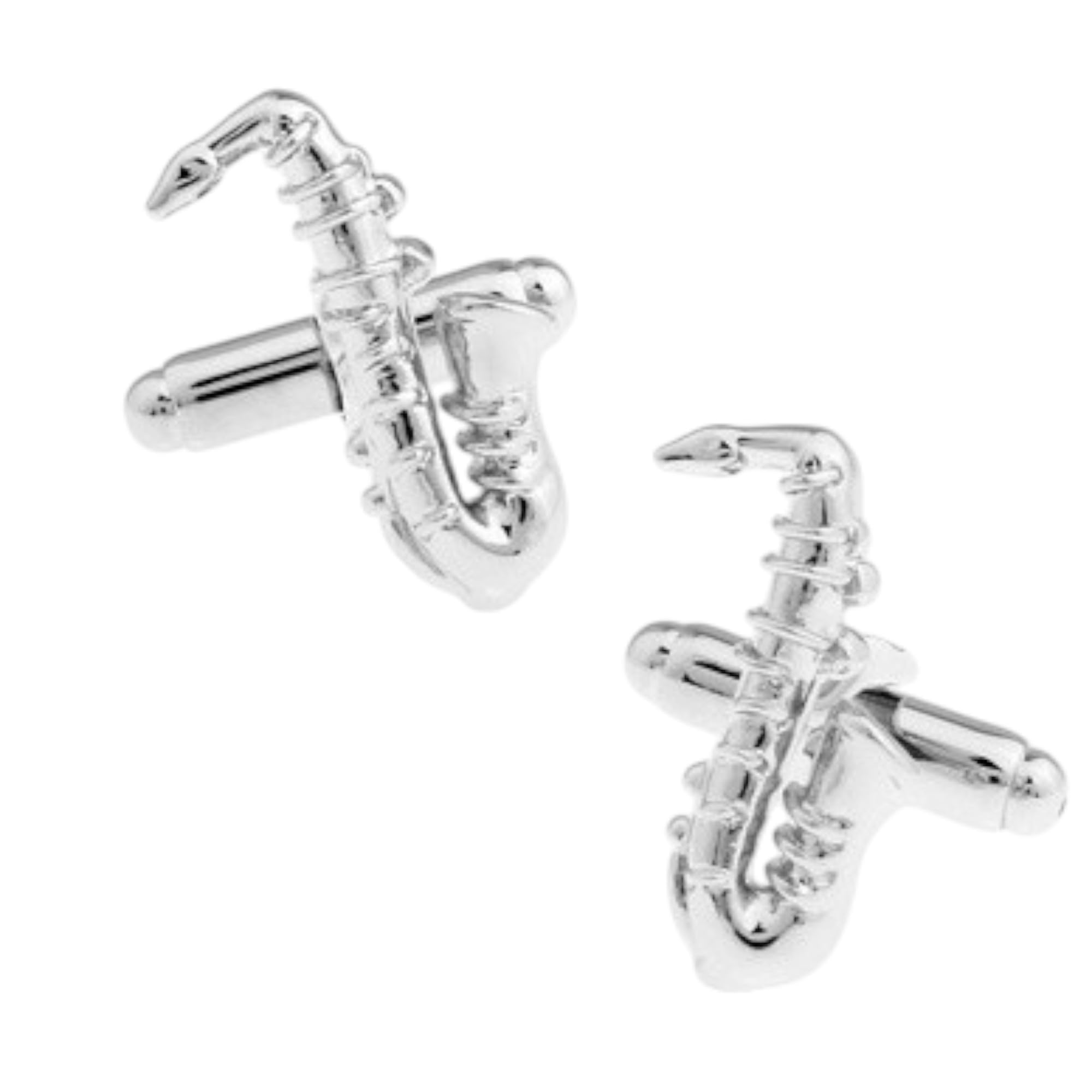 Saxophone Cufflinks for Men – Music Instrument Design